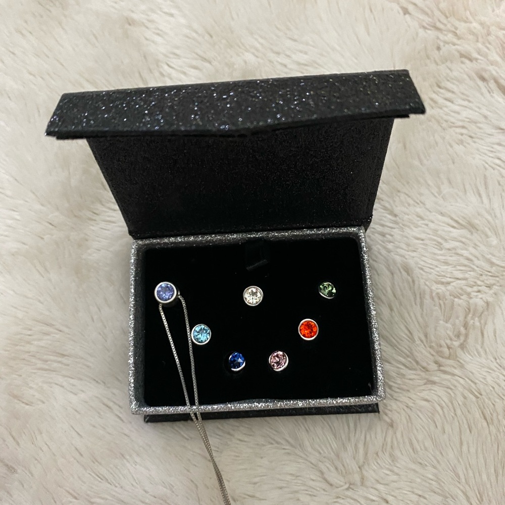 Necklace set (stones can be switched out)